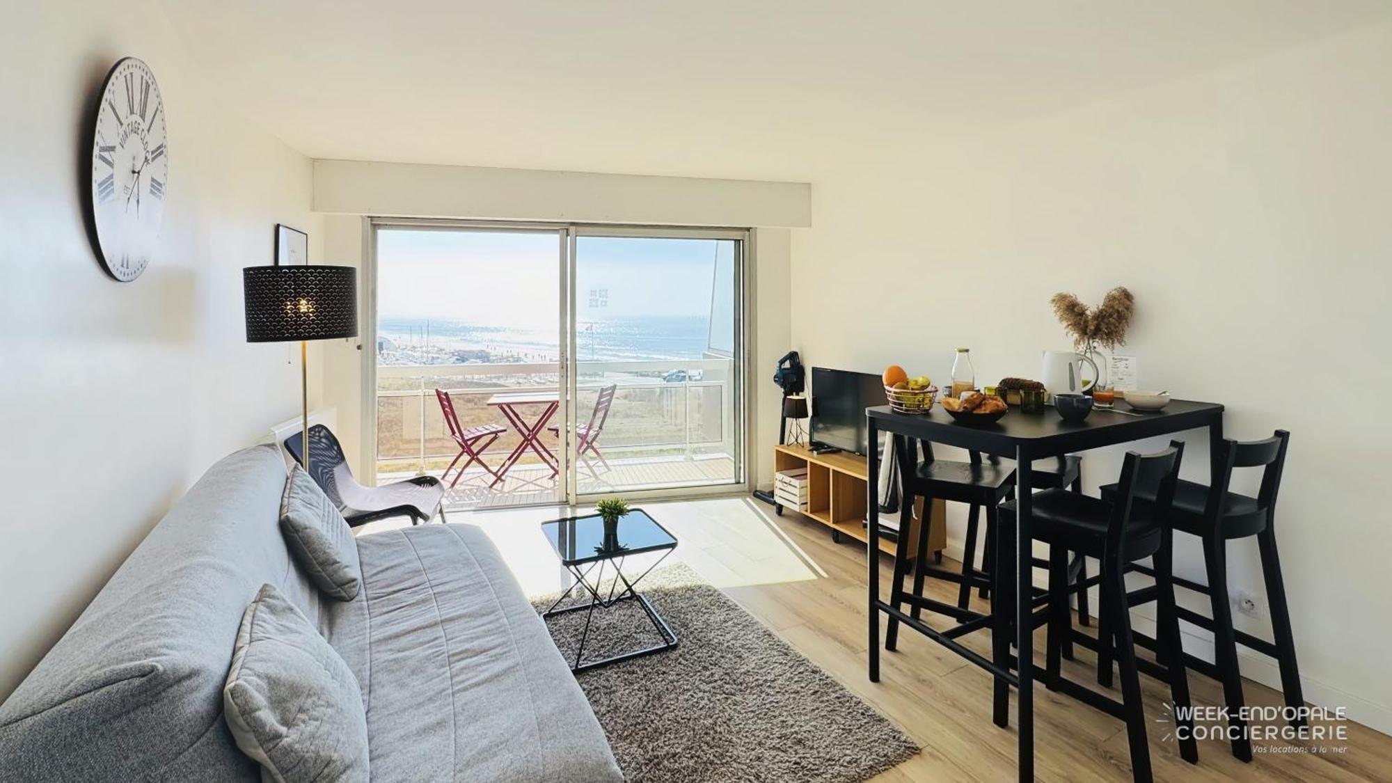 Appartement Vue Mer Au Pied De La Plage De ميرليمونت بلاج المظهر الخارجي الصورة