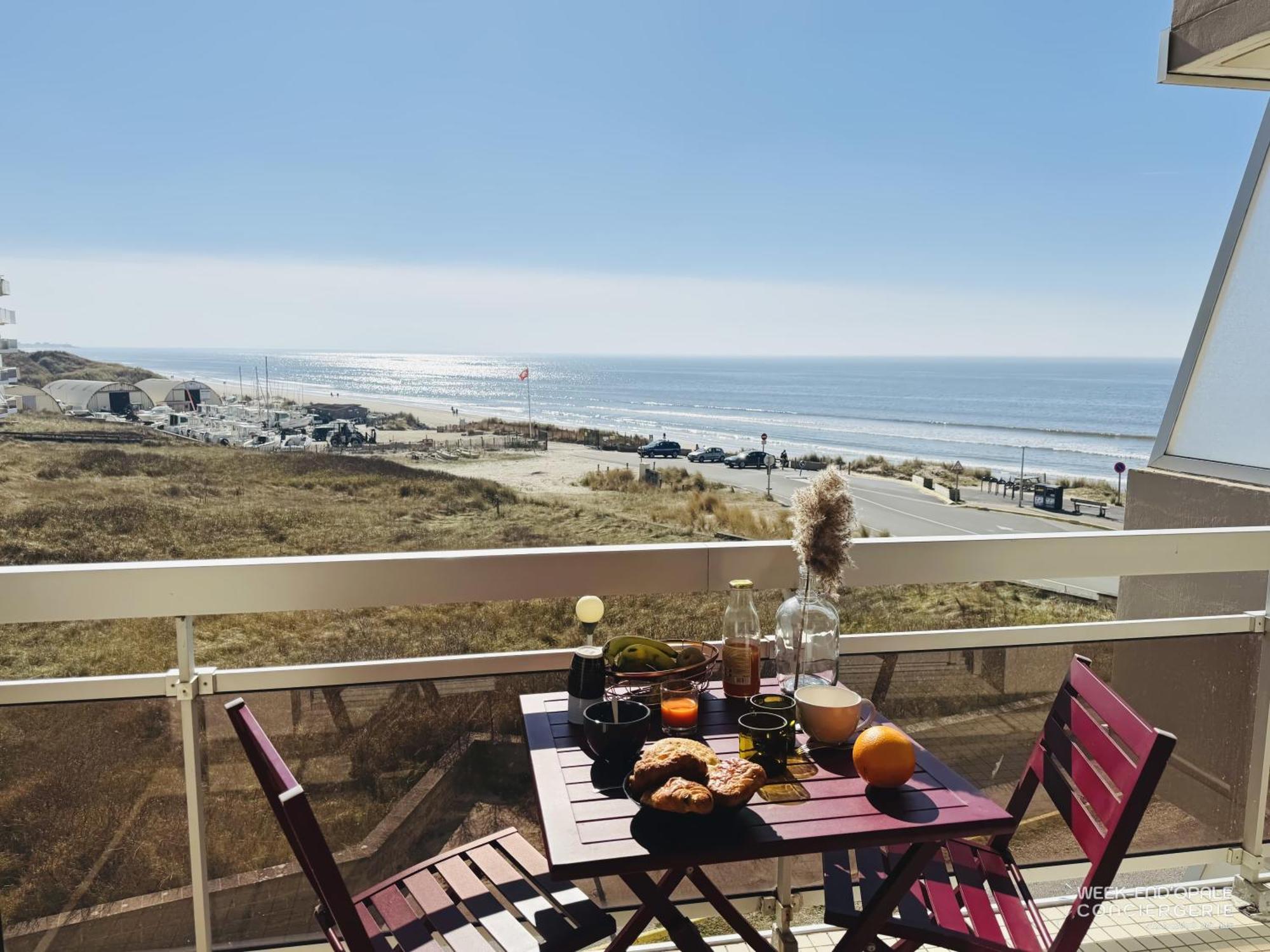 Appartement Vue Mer Au Pied De La Plage De ميرليمونت بلاج المظهر الخارجي الصورة